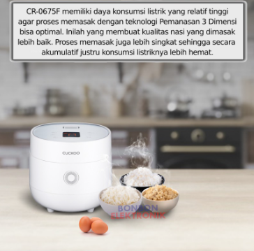 CUCKOO RICE COOKER CR0675F | 6 - Login Megastore